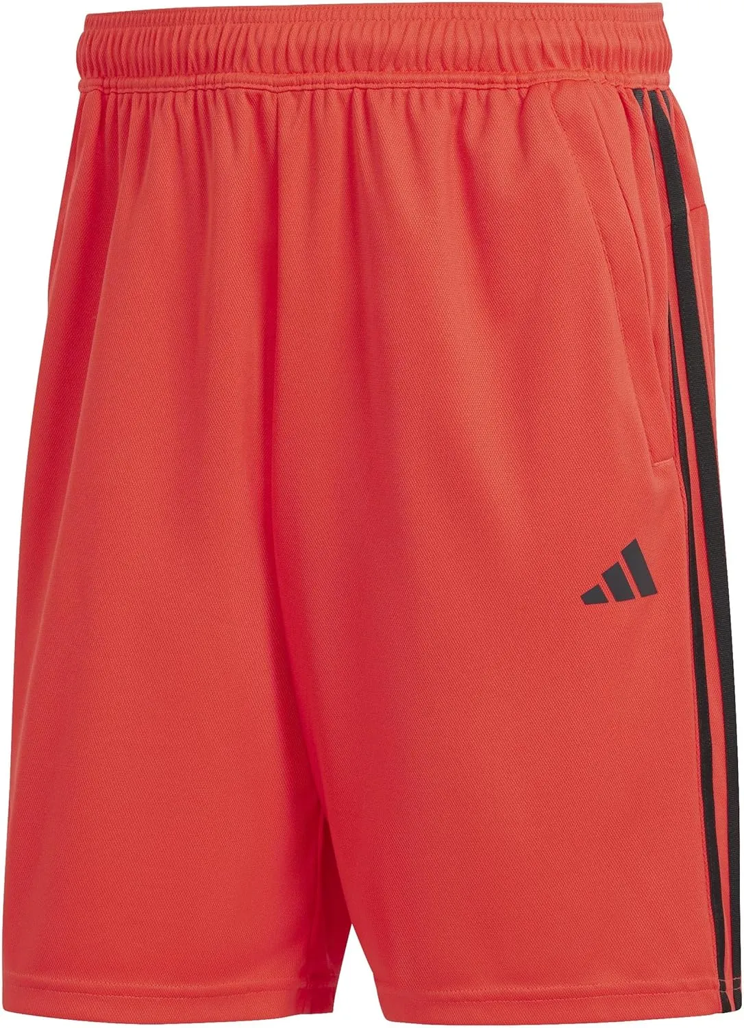 adidas Men's Train Essentials Piqu?? 3-Stripes Shorts