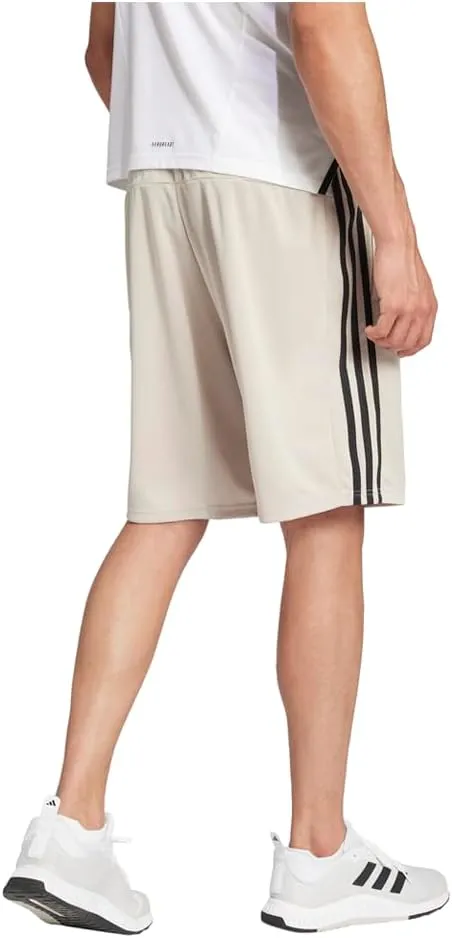 adidas Men's Train Essentials Piqu?? 3-Stripes Shorts