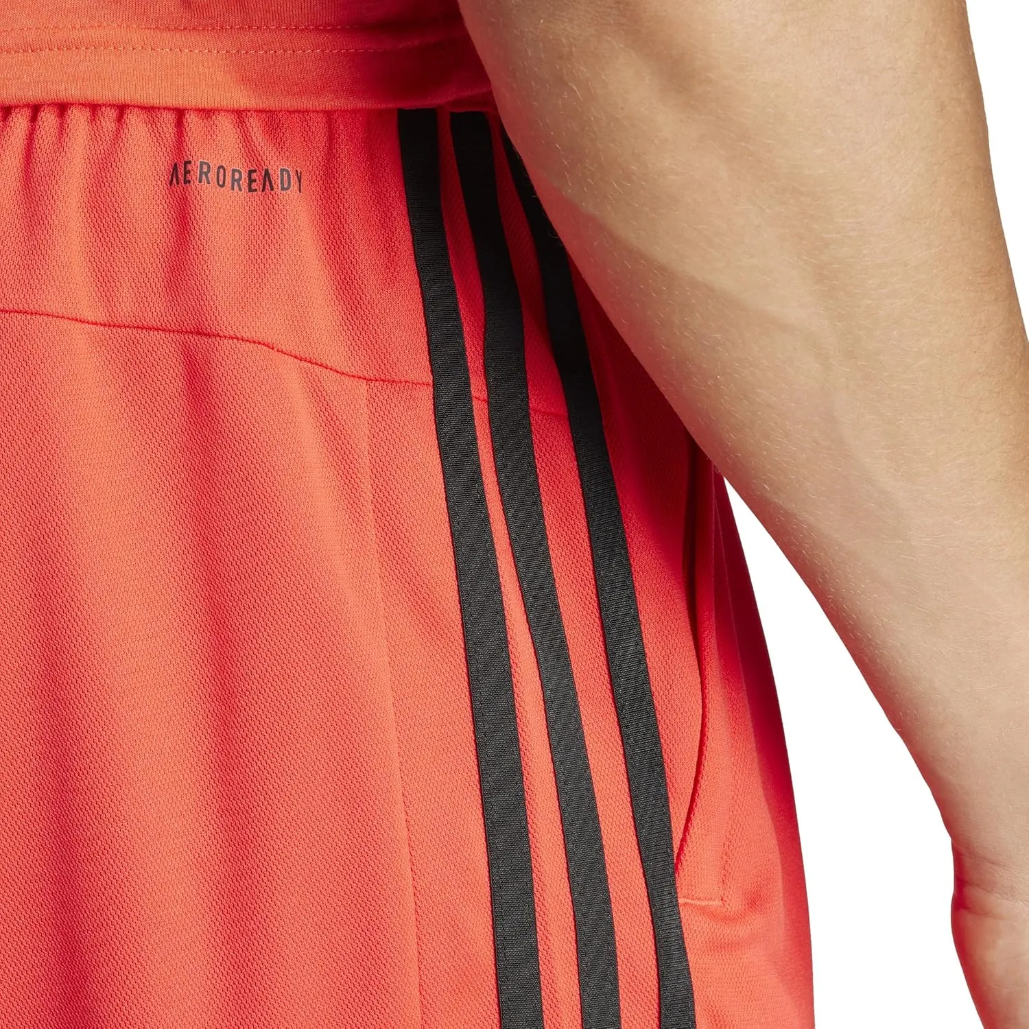 adidas Men's Train Essentials Piqu?? 3-Stripes Shorts