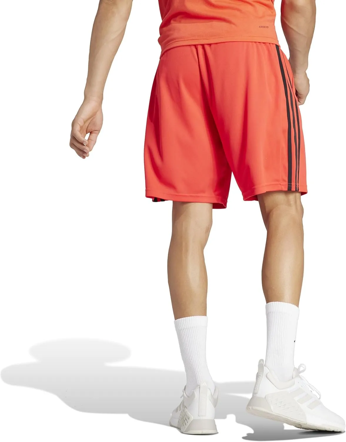 adidas Men's Train Essentials Piqu?? 3-Stripes Shorts