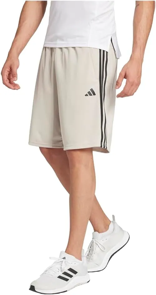 adidas Men's Train Essentials Piqu?? 3-Stripes Shorts