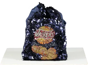 Anya Hindmarch Blue Anya Brands Walkers Cheese & Onion Mini Tote Bag