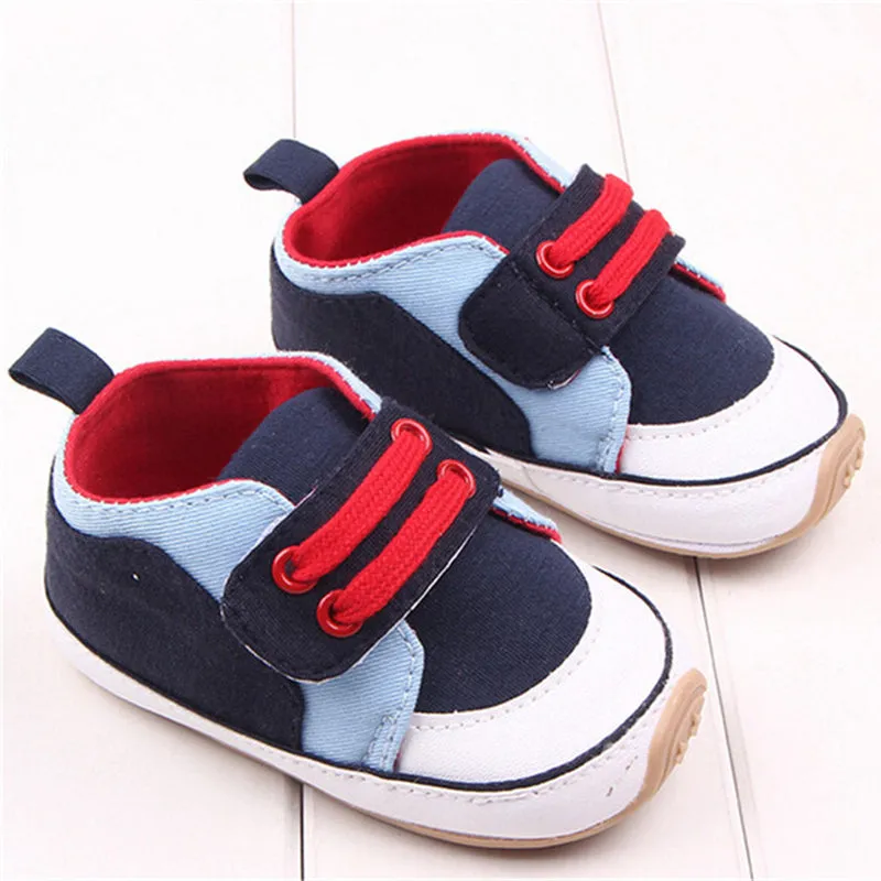 Baby Cotton Anti-slip Moccasins Rubber Shoes