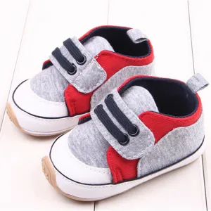 Baby Cotton Anti-slip Moccasins Rubber Shoes
