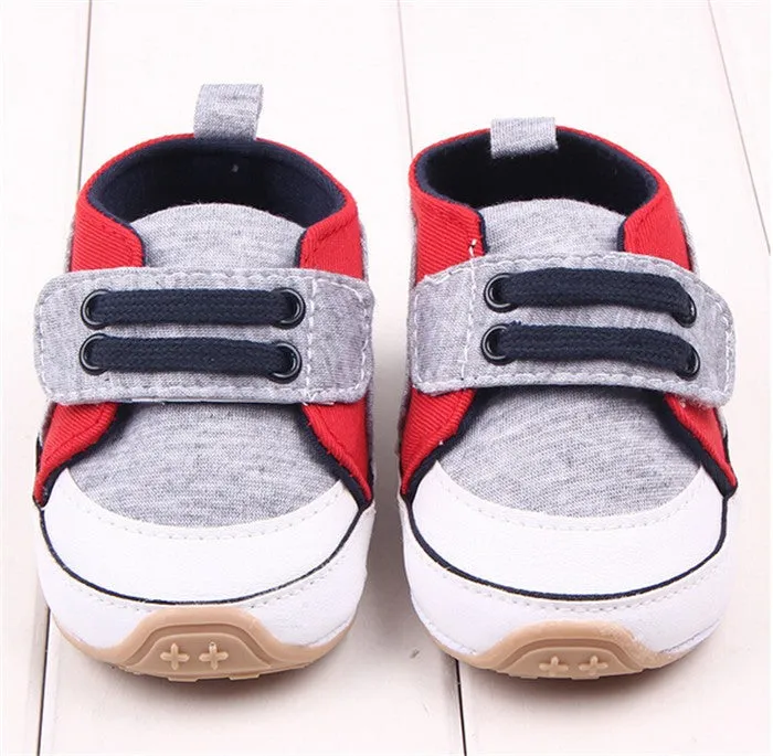 Baby Cotton Anti-slip Moccasins Rubber Shoes