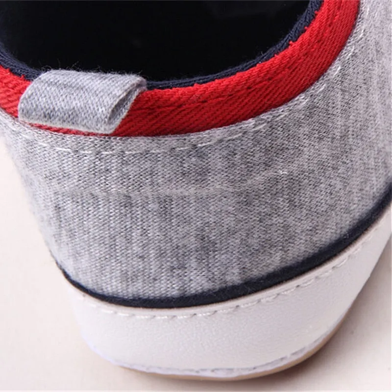 Baby Cotton Anti-slip Moccasins Rubber Shoes