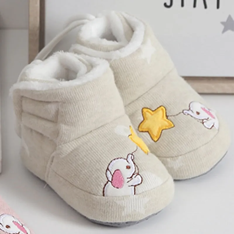 Baby Soft-Sole Anti-Slip Warm Shoes/Bootie