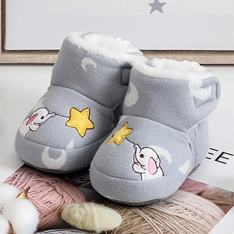 Baby Soft-Sole Anti-Slip Warm Shoes/Bootie