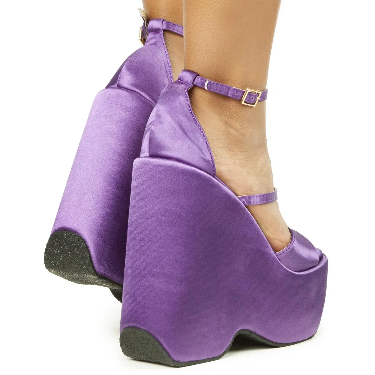 Carrio Chunky Platform Wedges