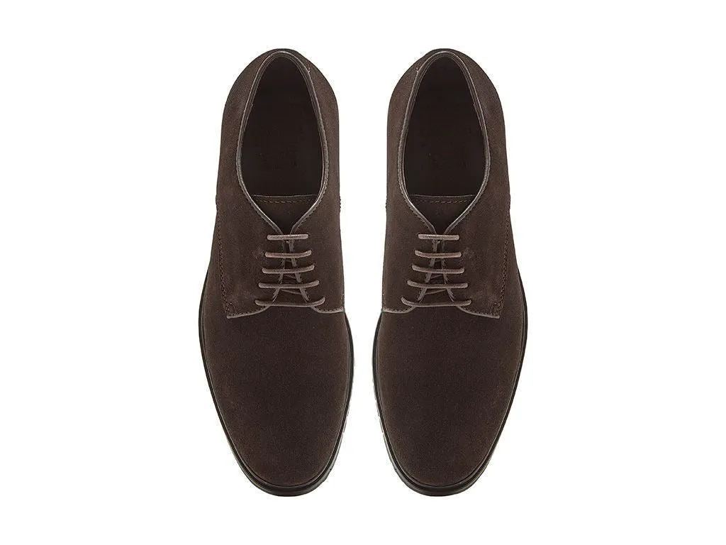 Chatham Men's Linhope Premium Suede Derby Shoes in 2 Color Options 6 to 12