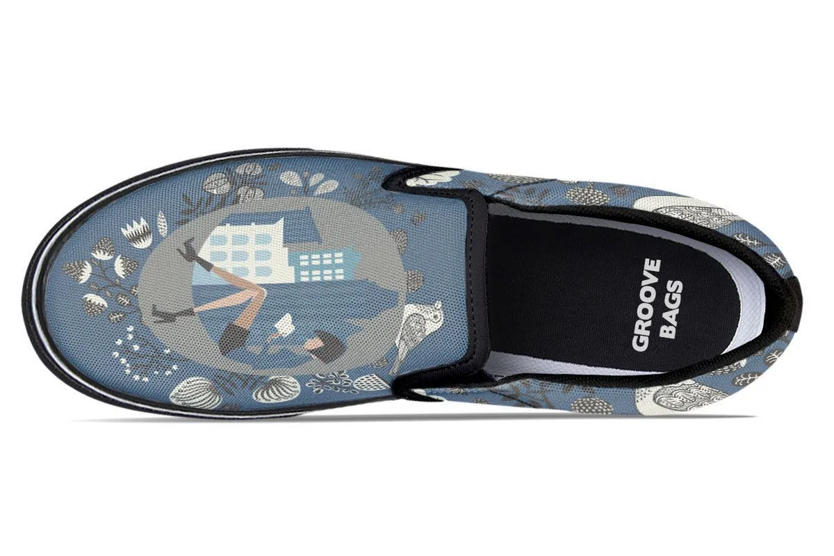 City Reading Slip-On Shoes