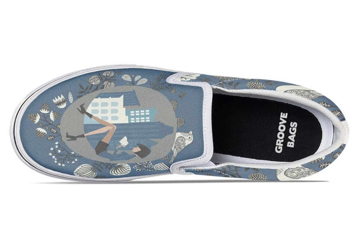 City Reading Slip-On Shoes