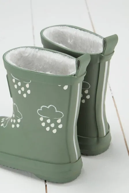 Color Changing Rainboots -Khaki Green