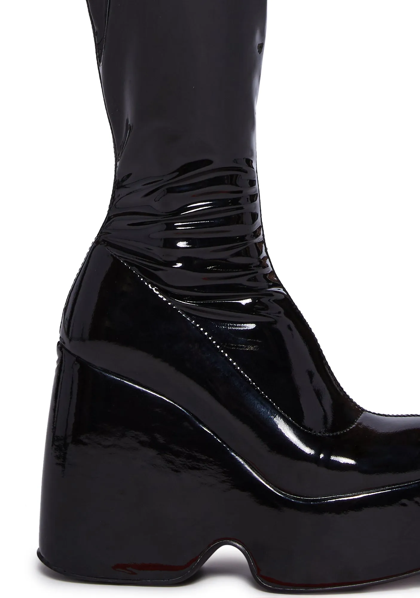 Etana Thigh High Platform Boots