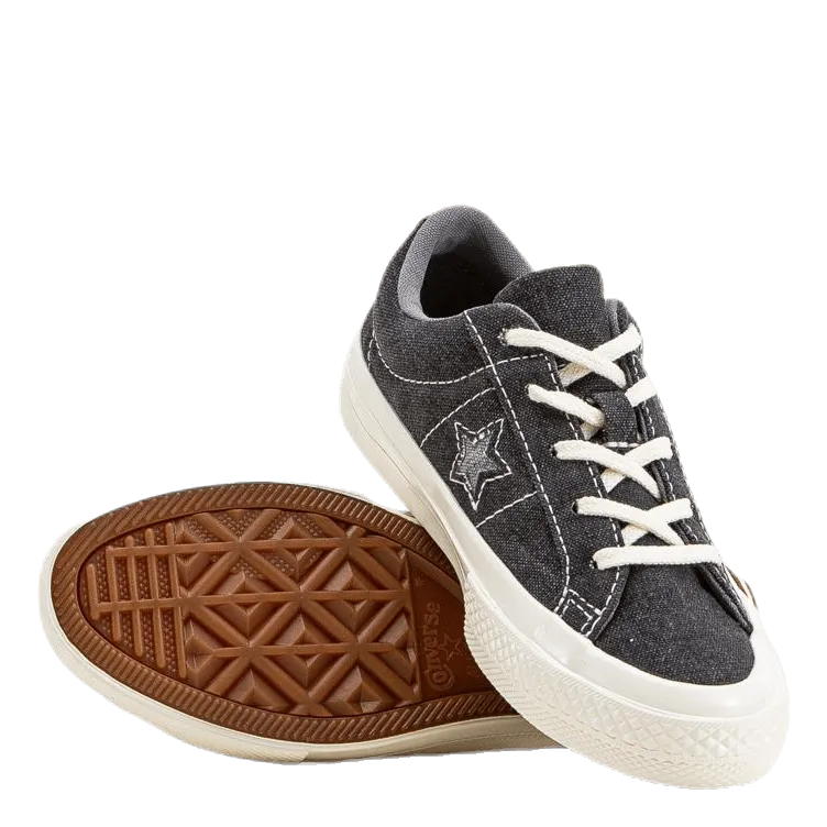 Kids One Star Sneakers Black