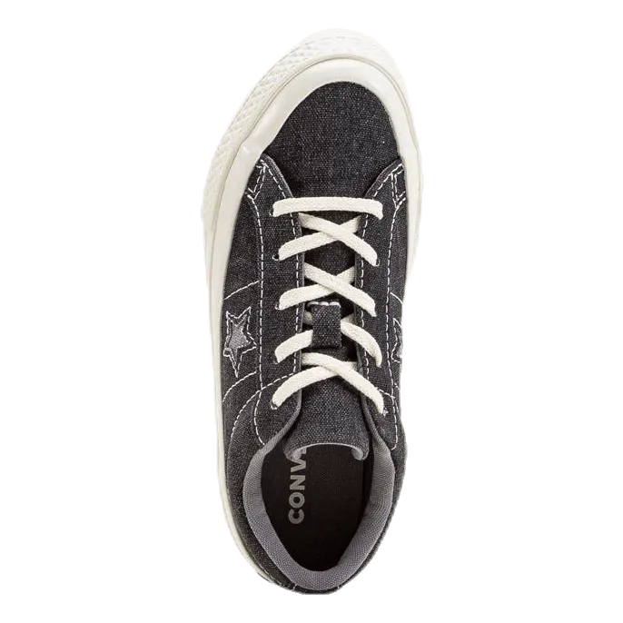 Kids One Star Sneakers Black