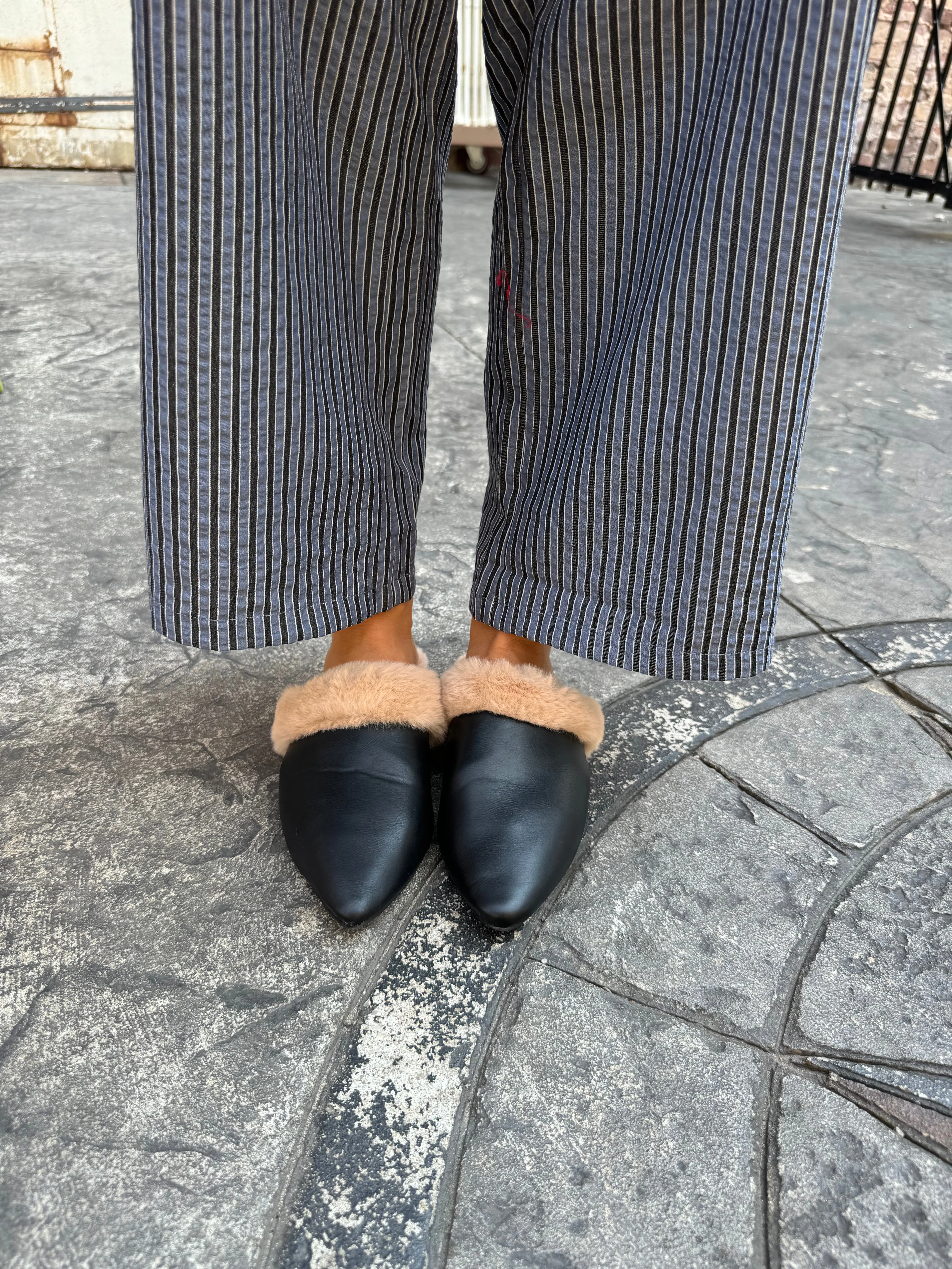 LUXE FUR MULE
