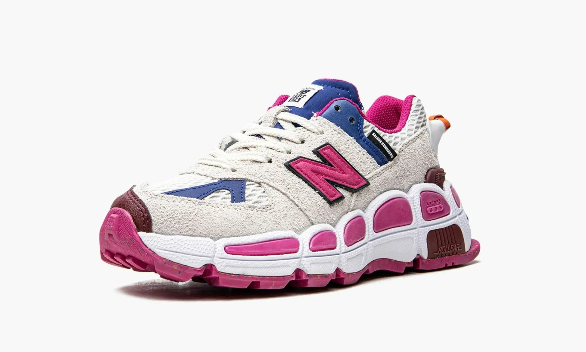 New Balance 574 YURT "Salehe Bembury - Universal Communication Workwear White"