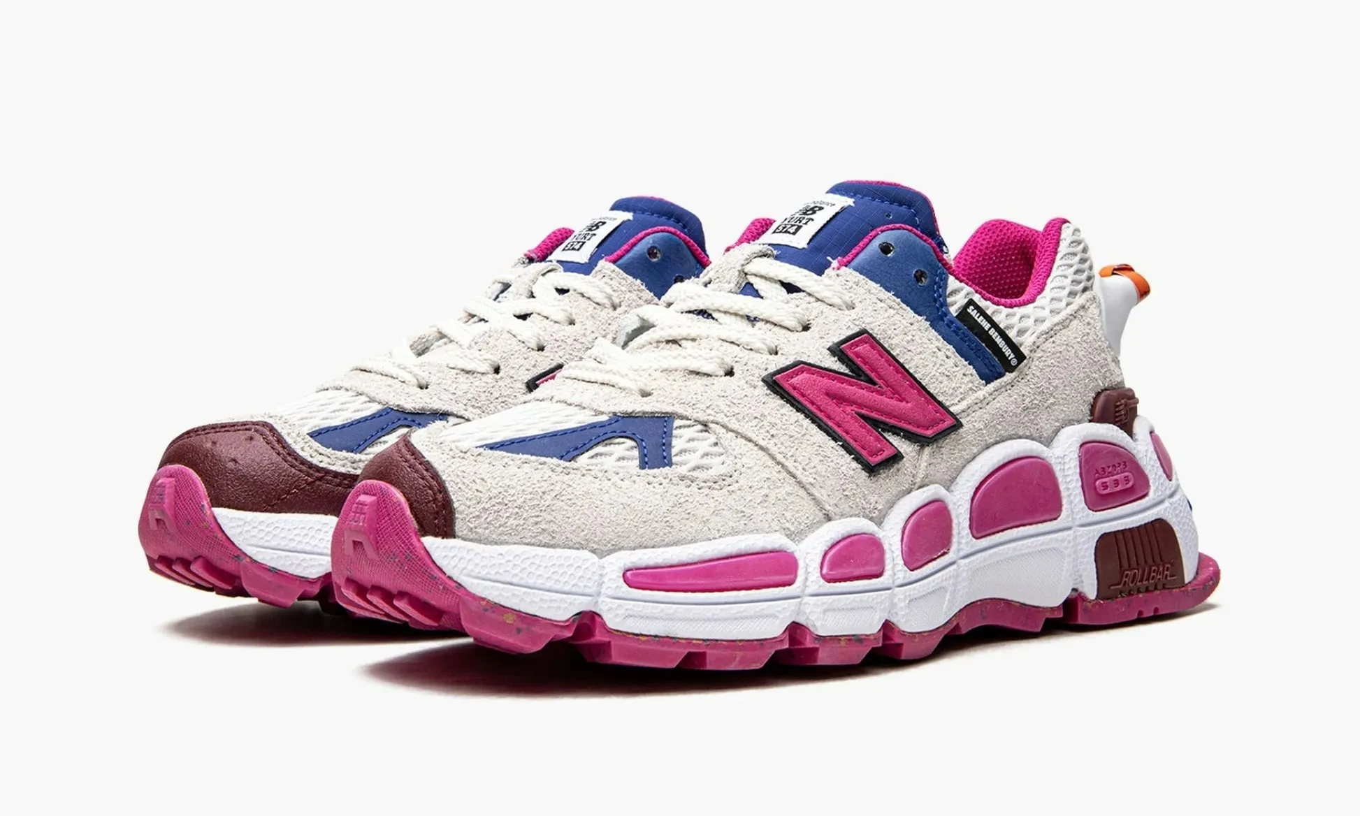 New Balance 574 YURT "Salehe Bembury - Universal Communication Workwear White"