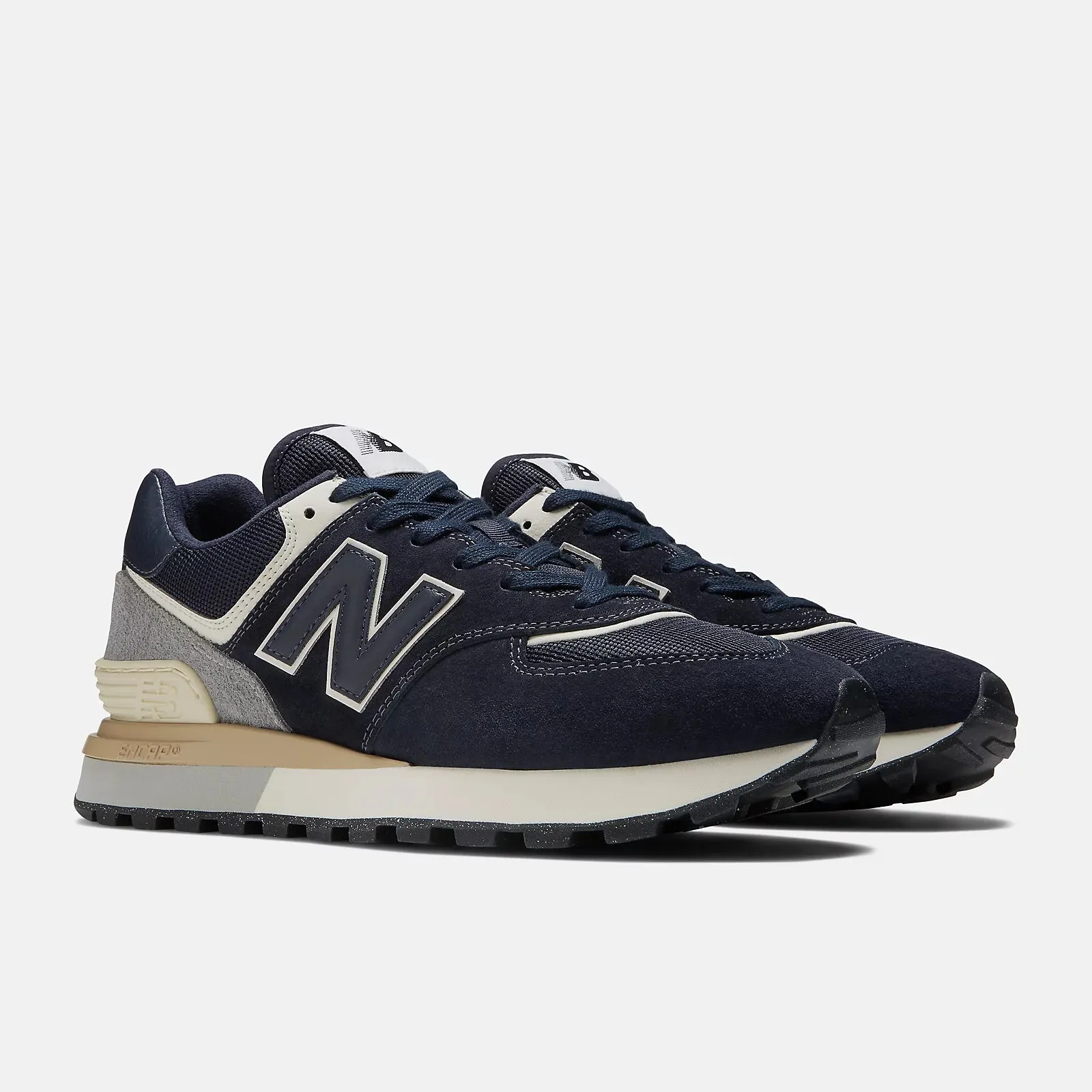 NEW BALANCE 574LGBN - Navy white