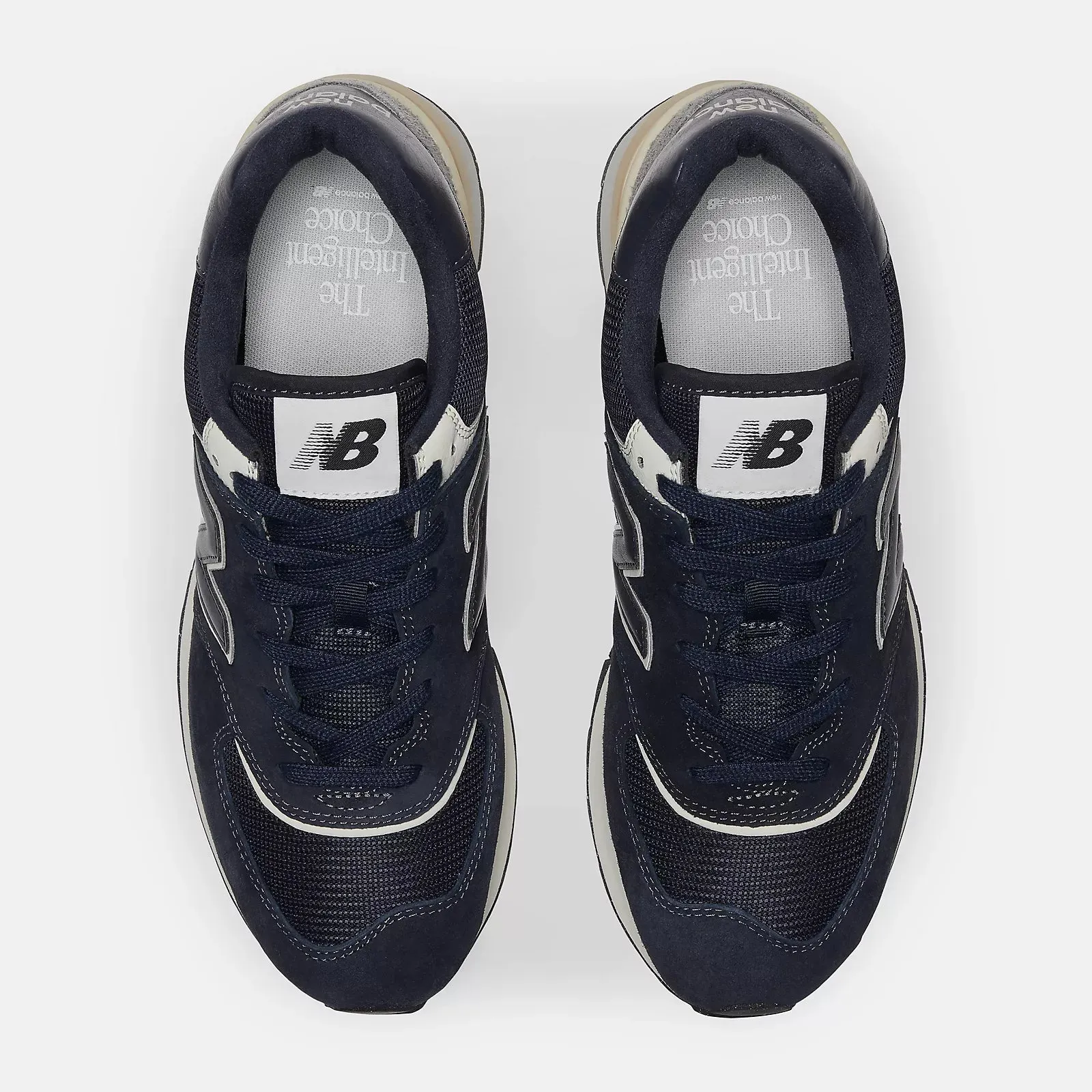NEW BALANCE 574LGBN - Navy white