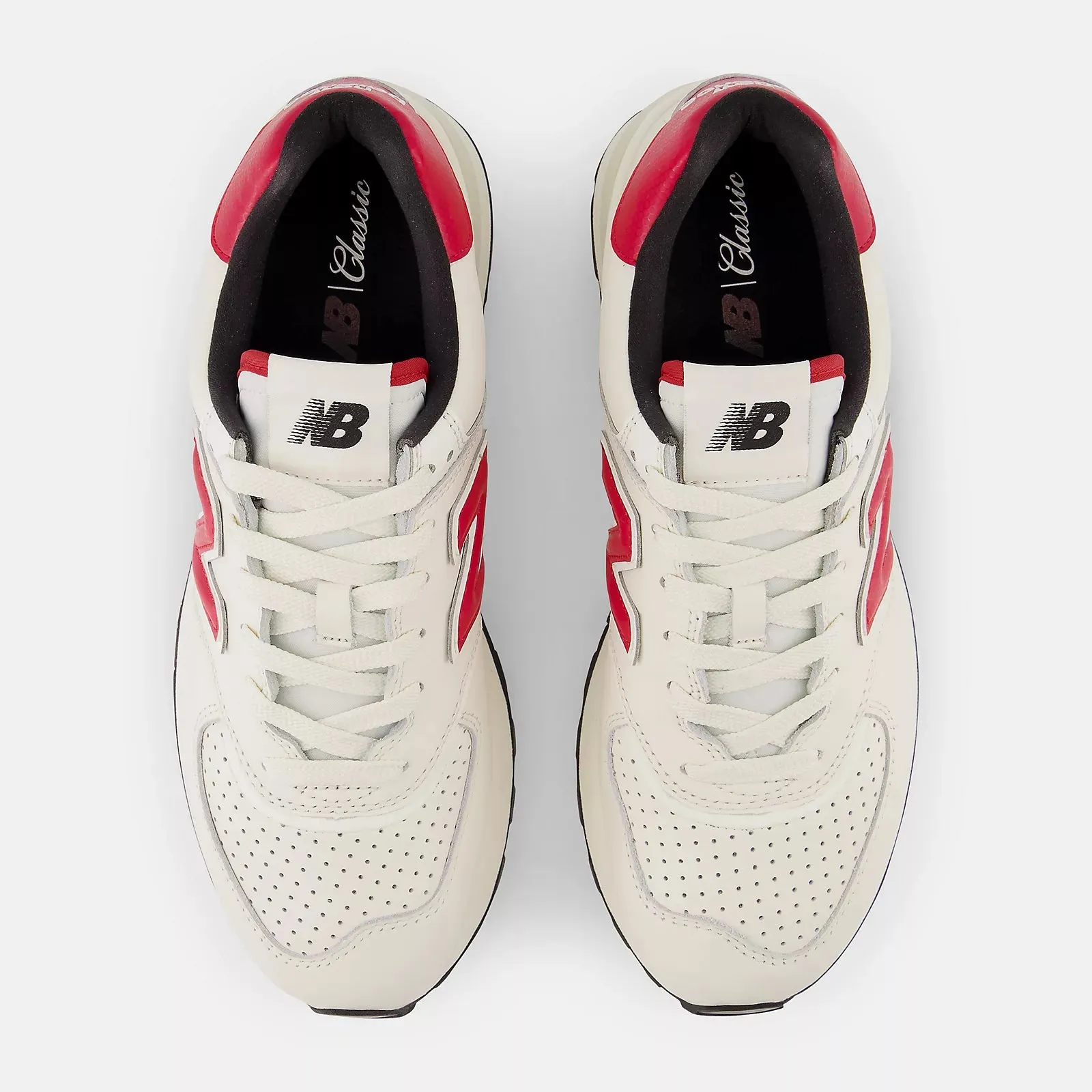 NEW BALANCE U574LGTC LEGACY - BEIGE CRIMSON RED BLACK