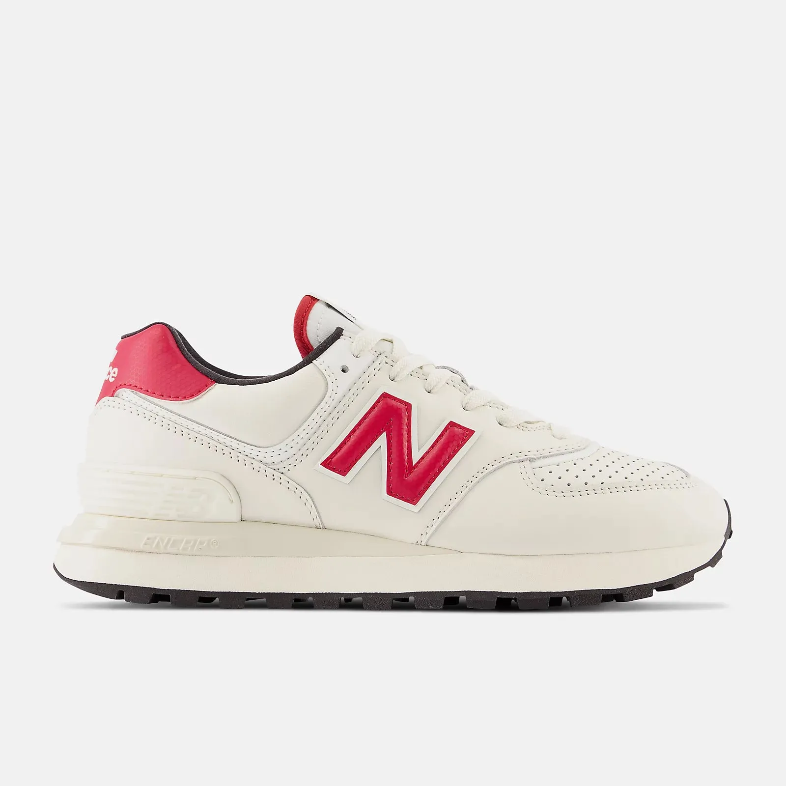 NEW BALANCE U574LGTC LEGACY - BEIGE CRIMSON RED BLACK