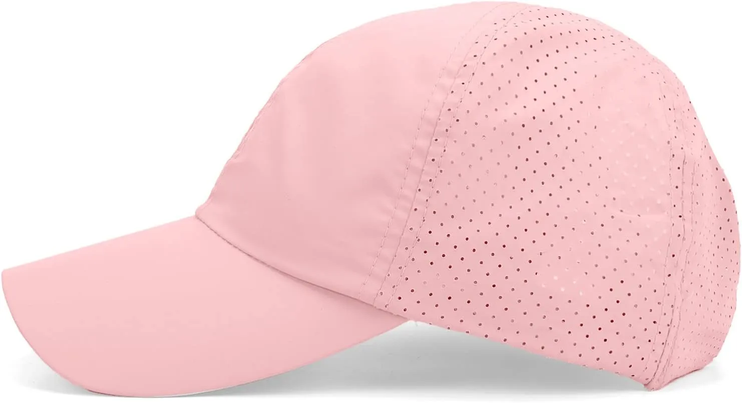 New Upgraded Women Backless Baseball Cap High Ponytail Snapback Curl Caps Adjustable High Messy Bun Ponycap