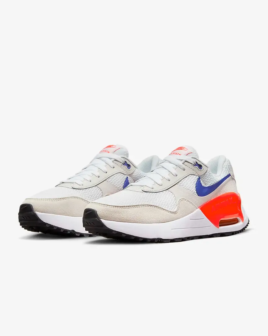 NIKE WOMENS AIR MAX SYSTM - White/Phantom/Bright Crimson/Lapis