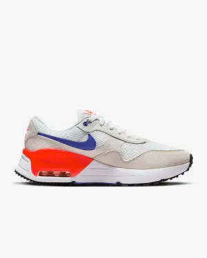NIKE WOMENS AIR MAX SYSTM - White/Phantom/Bright Crimson/Lapis